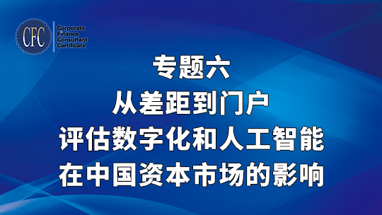 【专题六】从差距到门户：评估数字化和人工智能在中国资本市场的影响