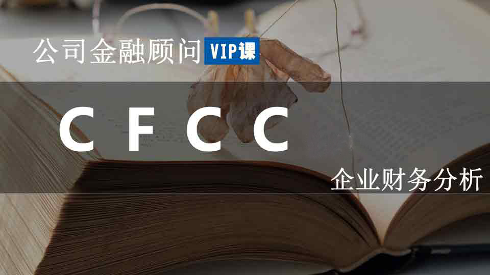 CFCC《企业财务分析》*